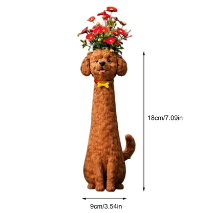 Dog Handmade Vase